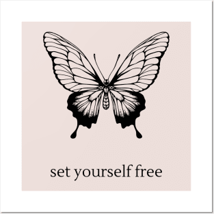 Set yourself free Posters and Art